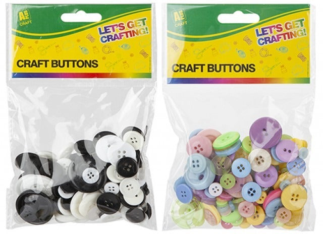 View Craft Buttons 85g information