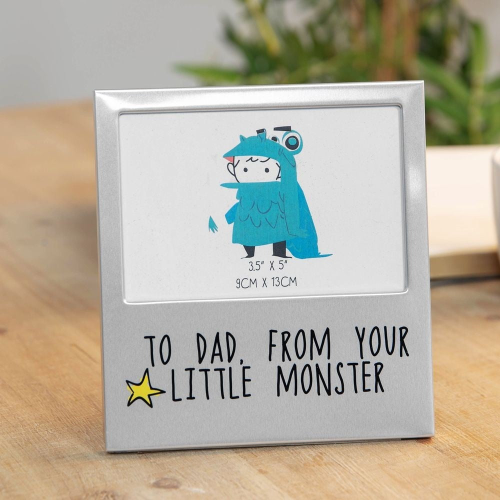 View To Dad From You Monster Photo Frame information