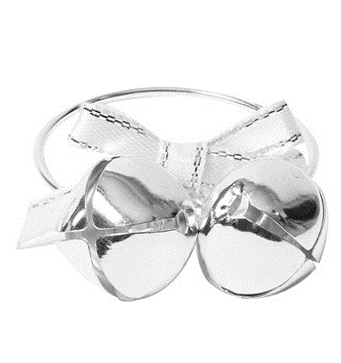 View Silver Duo Bells Napkin Ring information