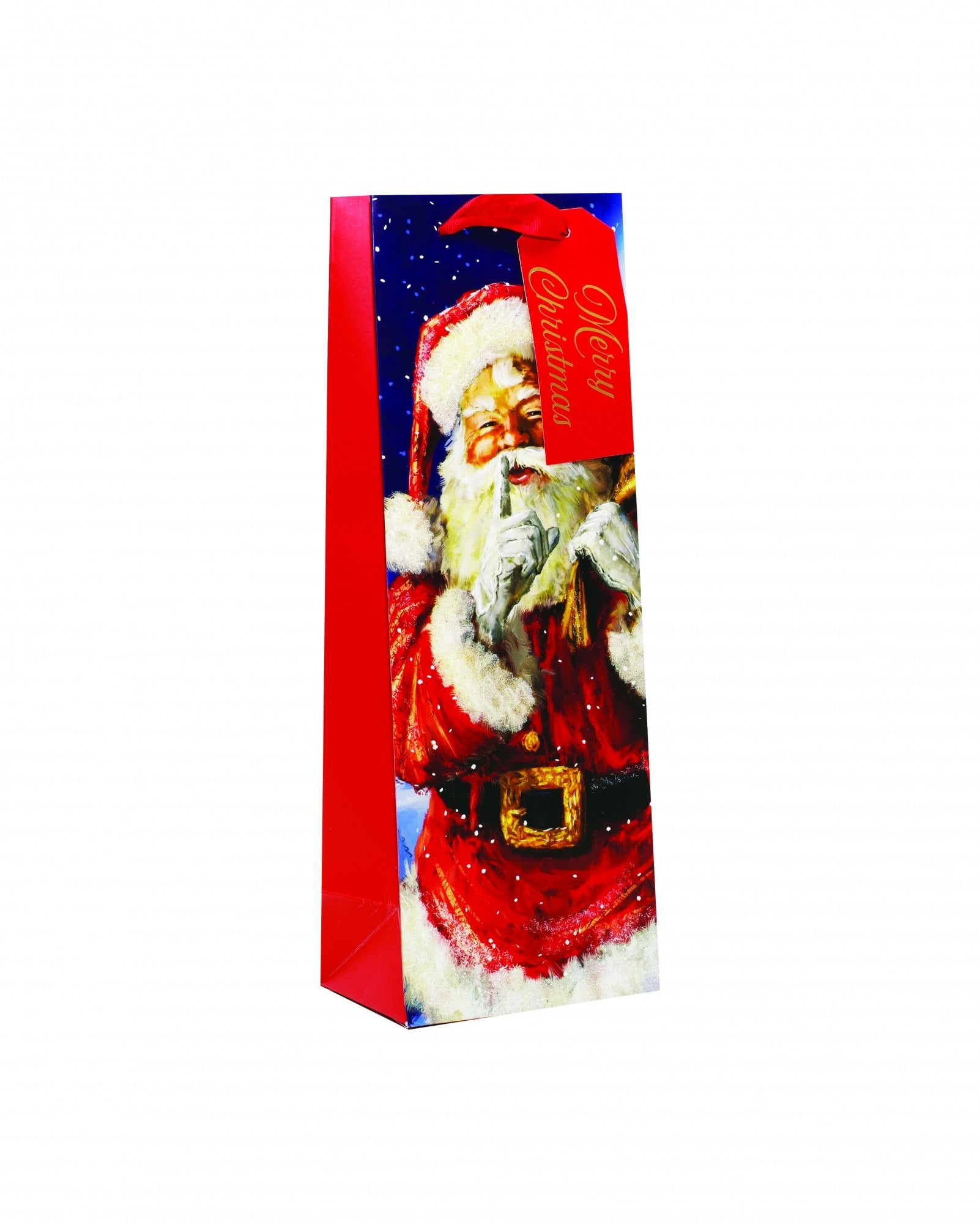 View Traditional Santa Bottle Bag information