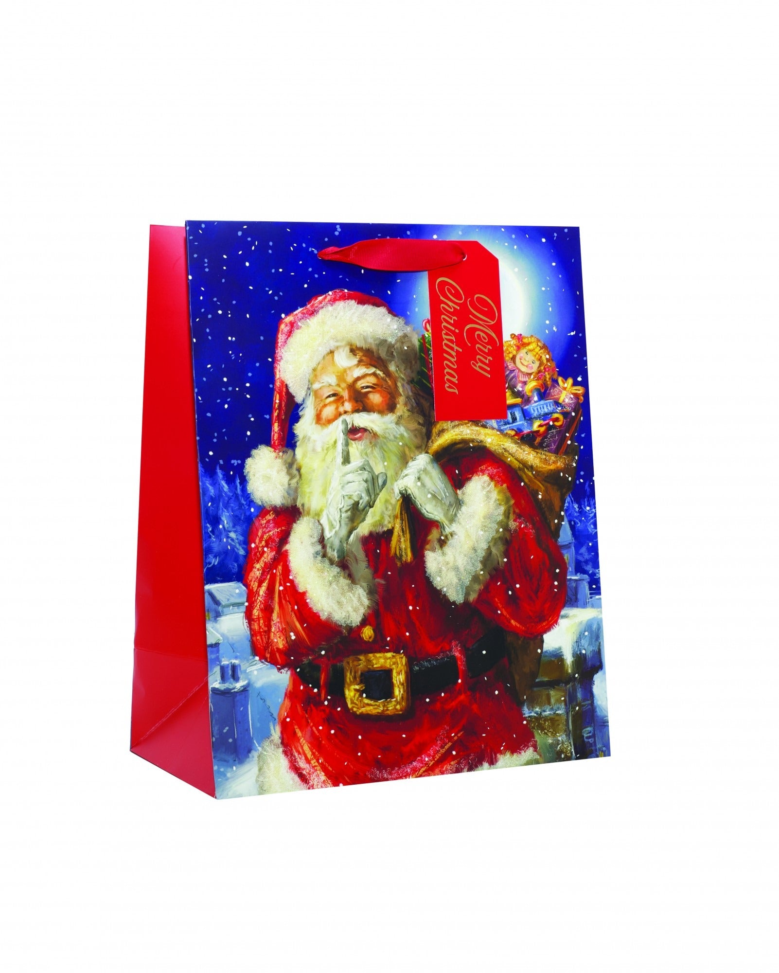 View Traditional Santa Medium Bag information