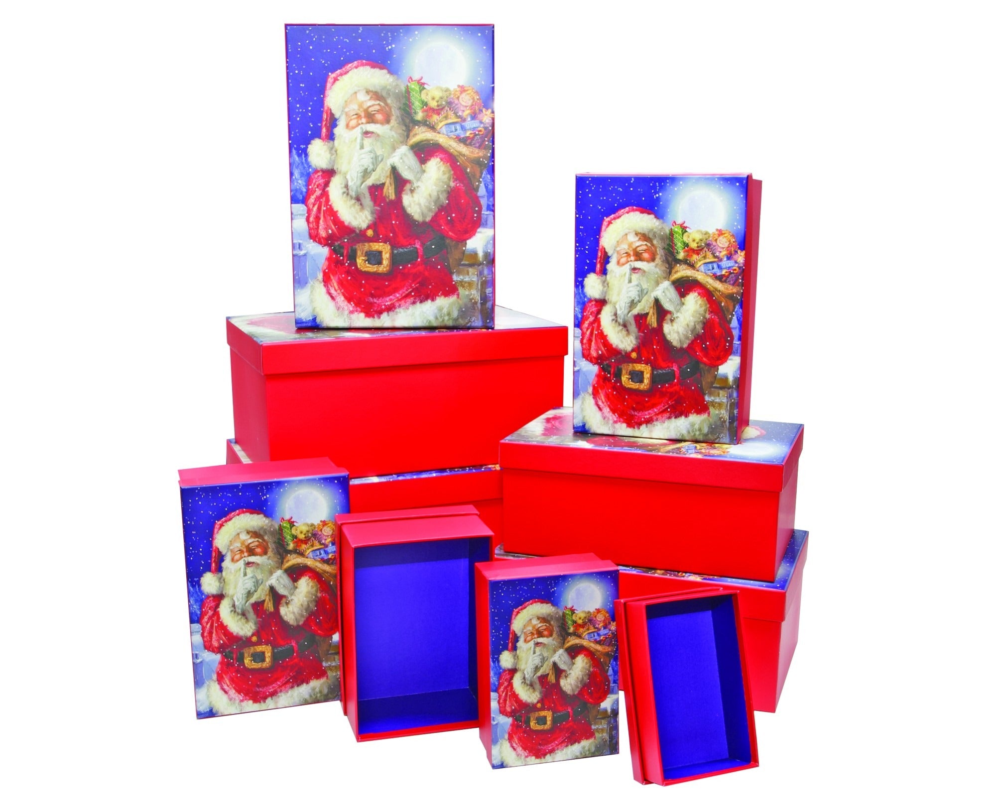 View Nested Santa Boxes x10 information