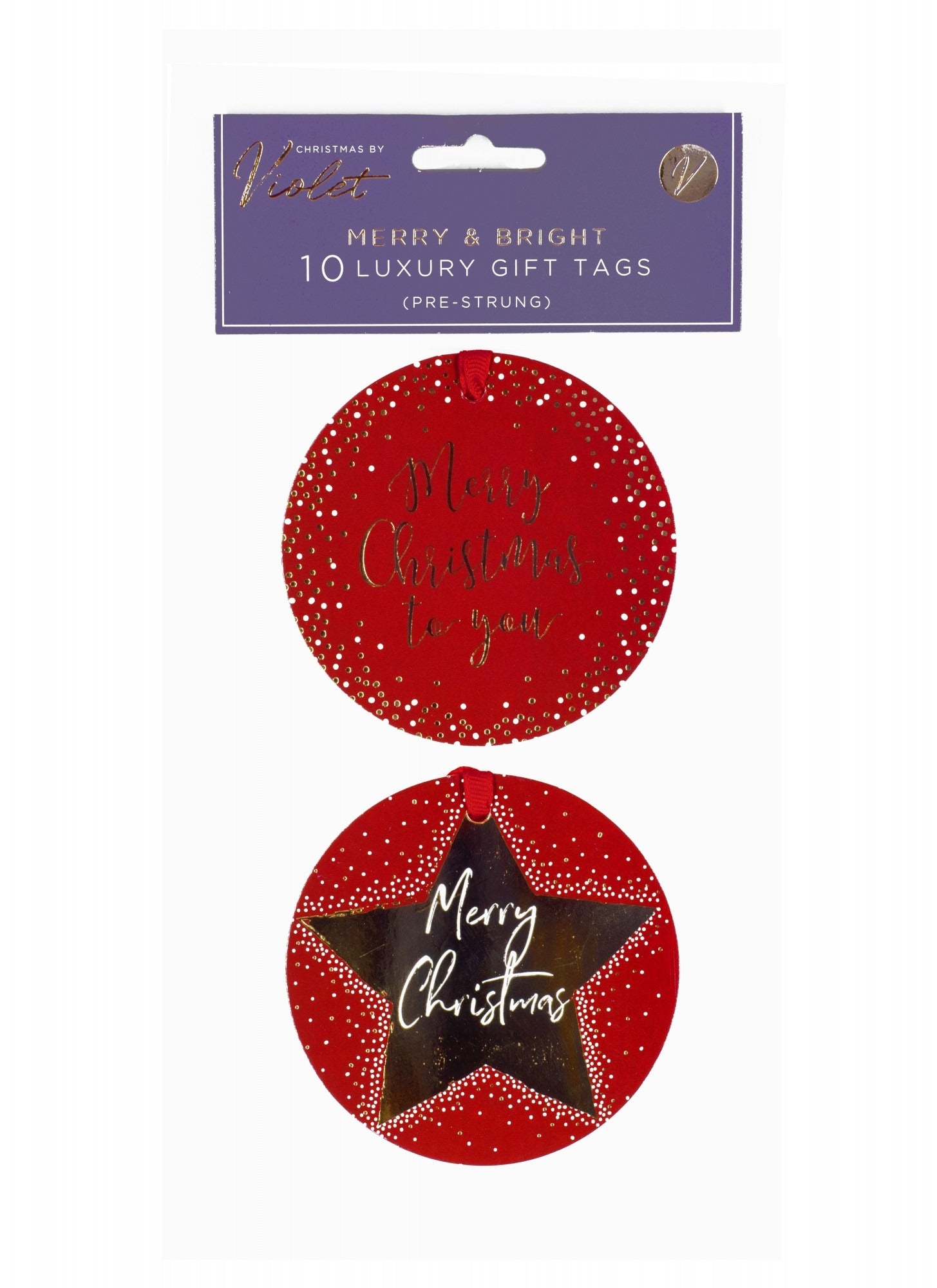 View Merry and Bright Gift Tags x10 information