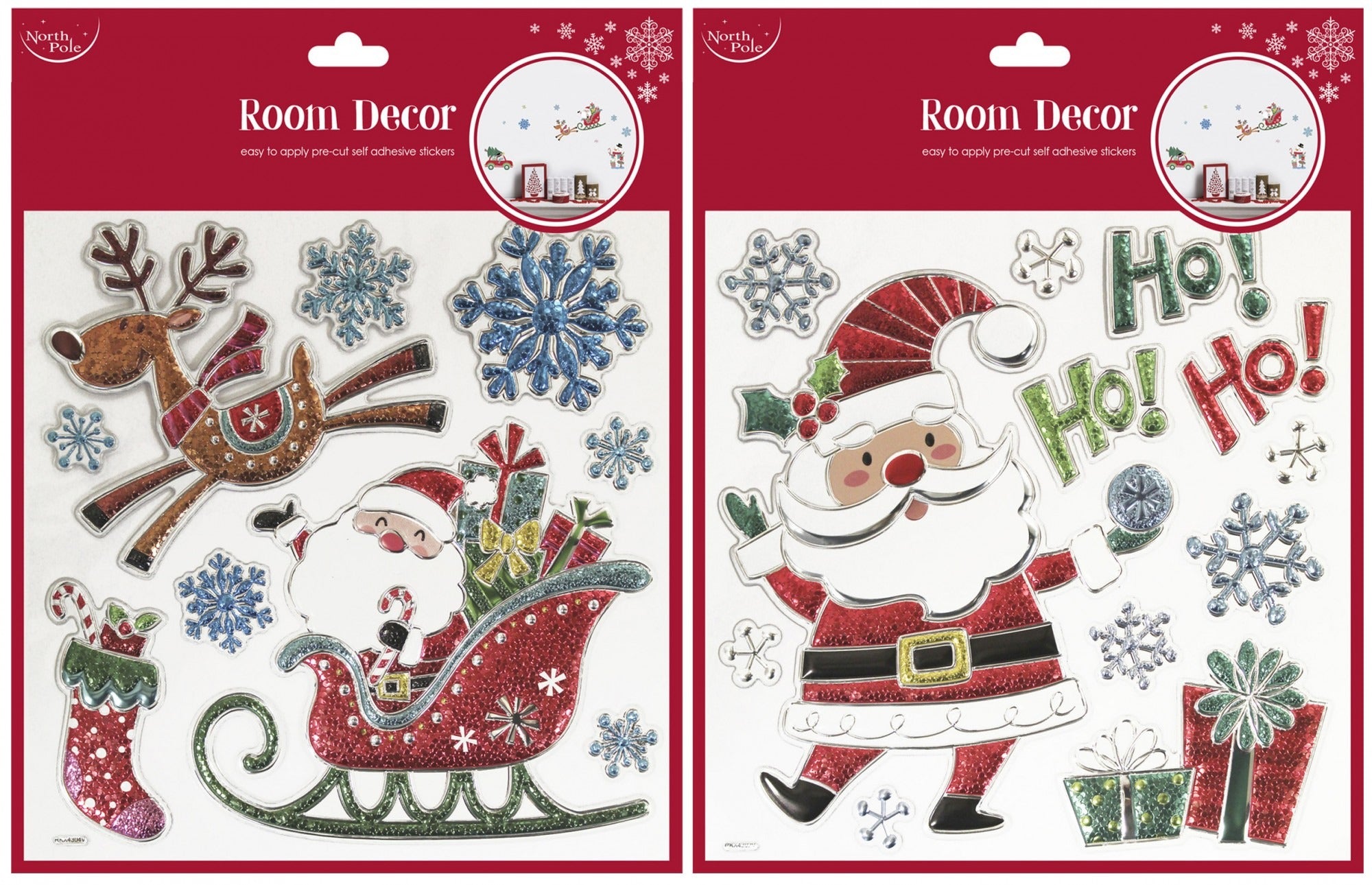 View Christmas Decor Stickers Assorted information