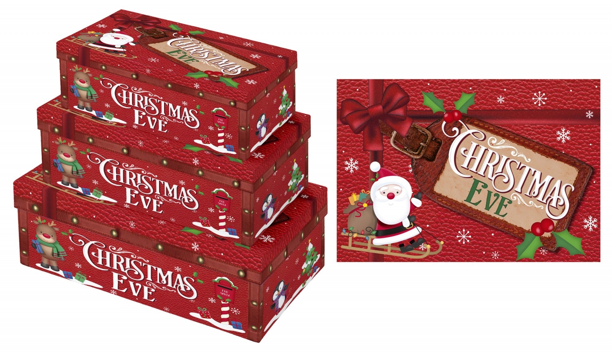 View Christmas Eve Boxes Pack of 3 information