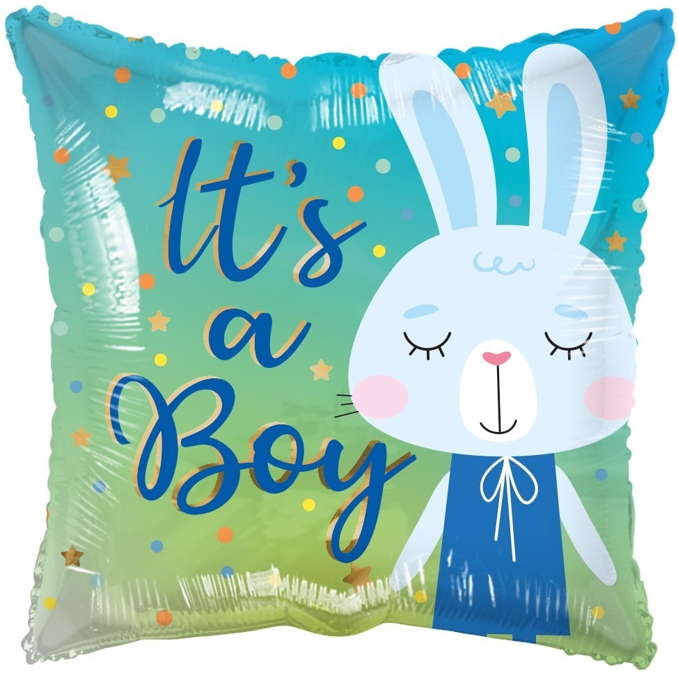 View ECO Balloon Its A Boy Rabbit 18 Inch information