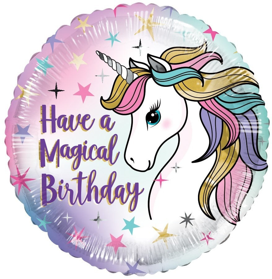 View ECO Balloon Have A Magical Bday Unicorn 18 Inch information