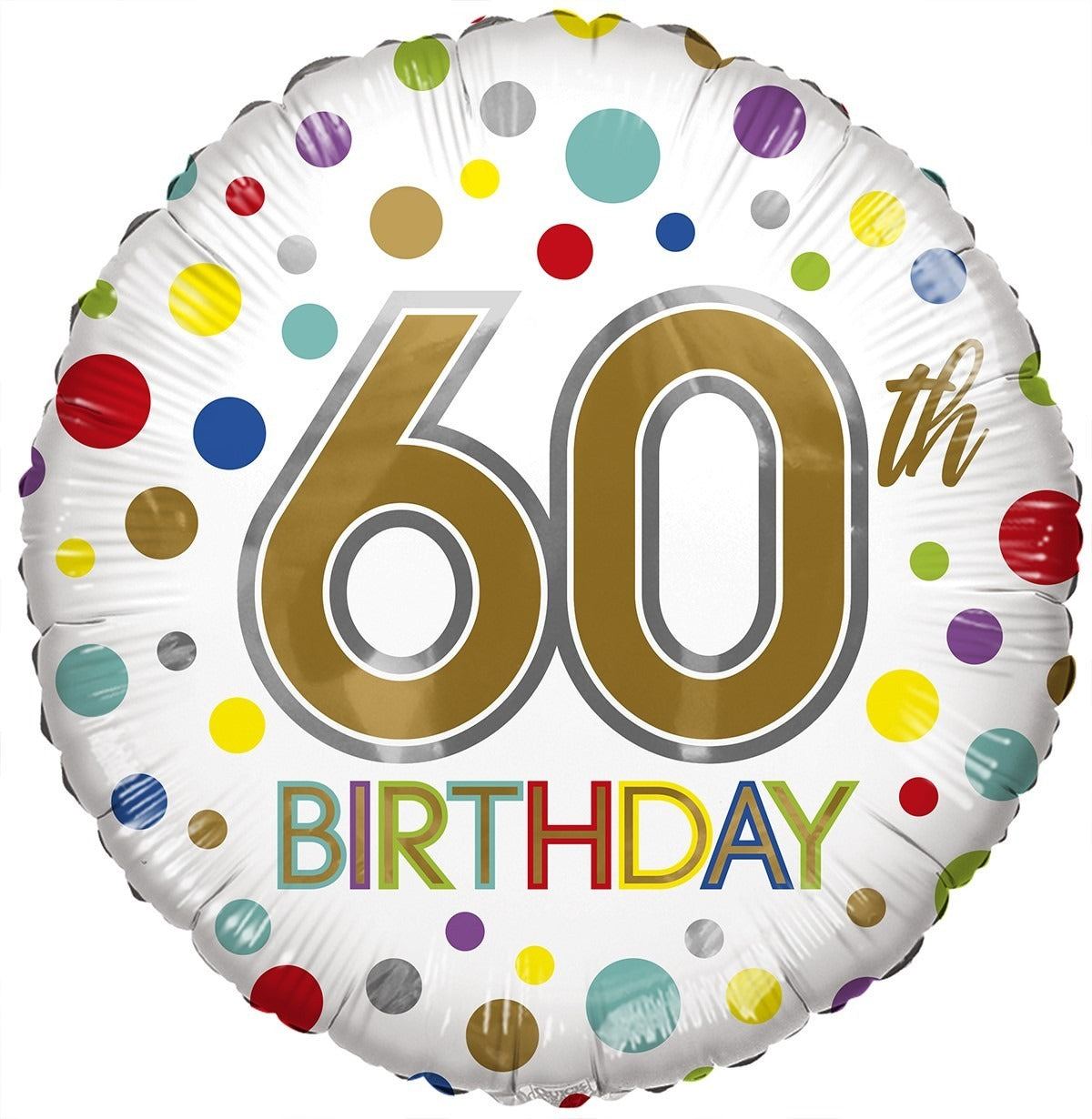 View Eco Balloon Birthday Age 60 18 Inch information