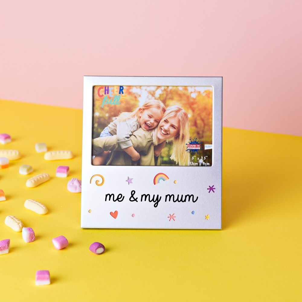 View 5 x 35 Cheerful Aluminium Photo Frame Me My Mum information