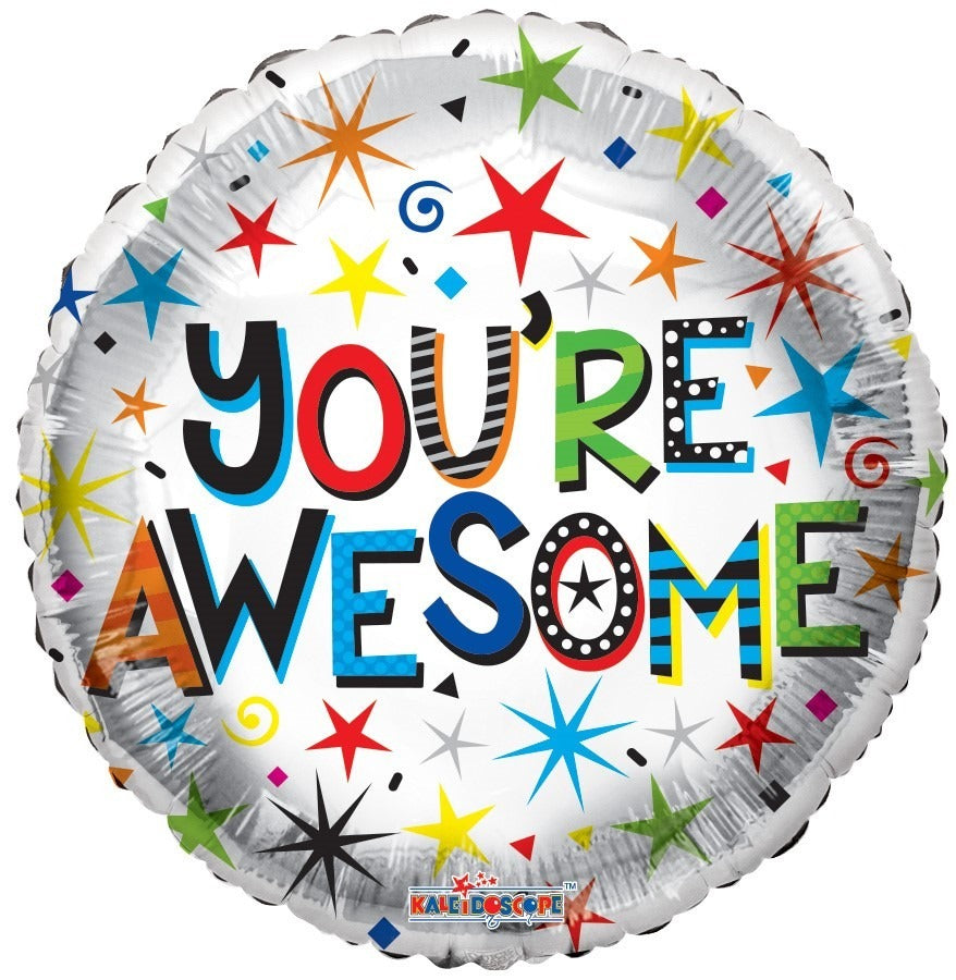 View Youre Awesome Balloon 18 Inch information