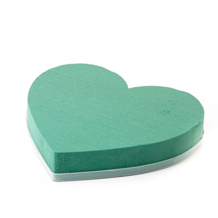 View 7 inch Solid Heart Oasis Floral Foam 2 pack information