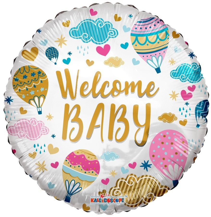 View Eco Balloon Welcome Baby Hot Air Balloons 18 Inch information