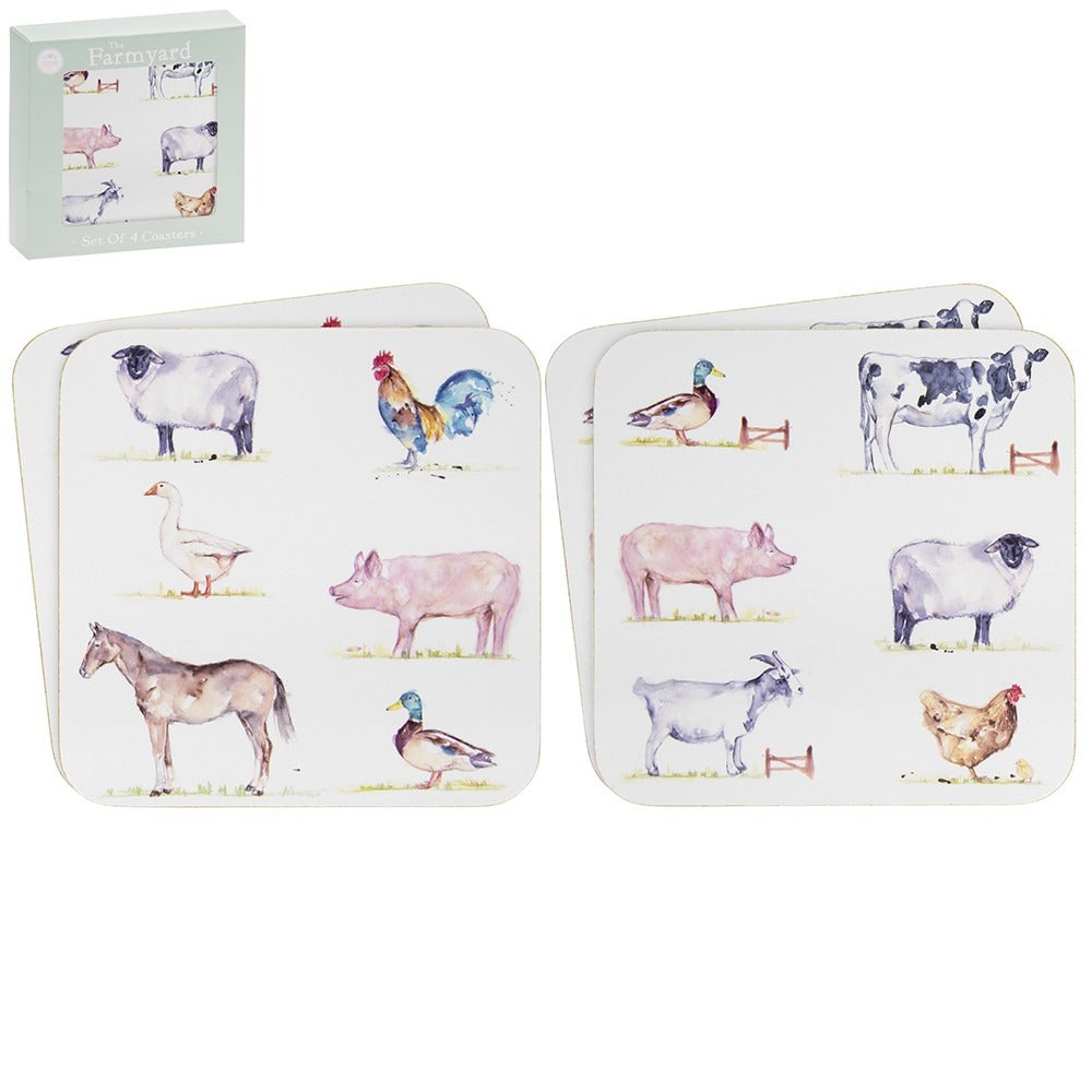 View Countrylife Farm Coasters Set of 4 information