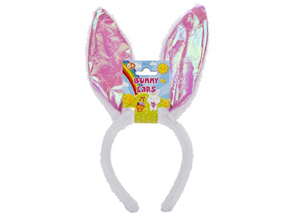 View Shiny Easter Ears Headband information