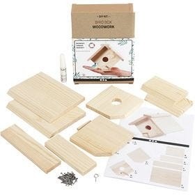 View DIY Wooden Bird Box information