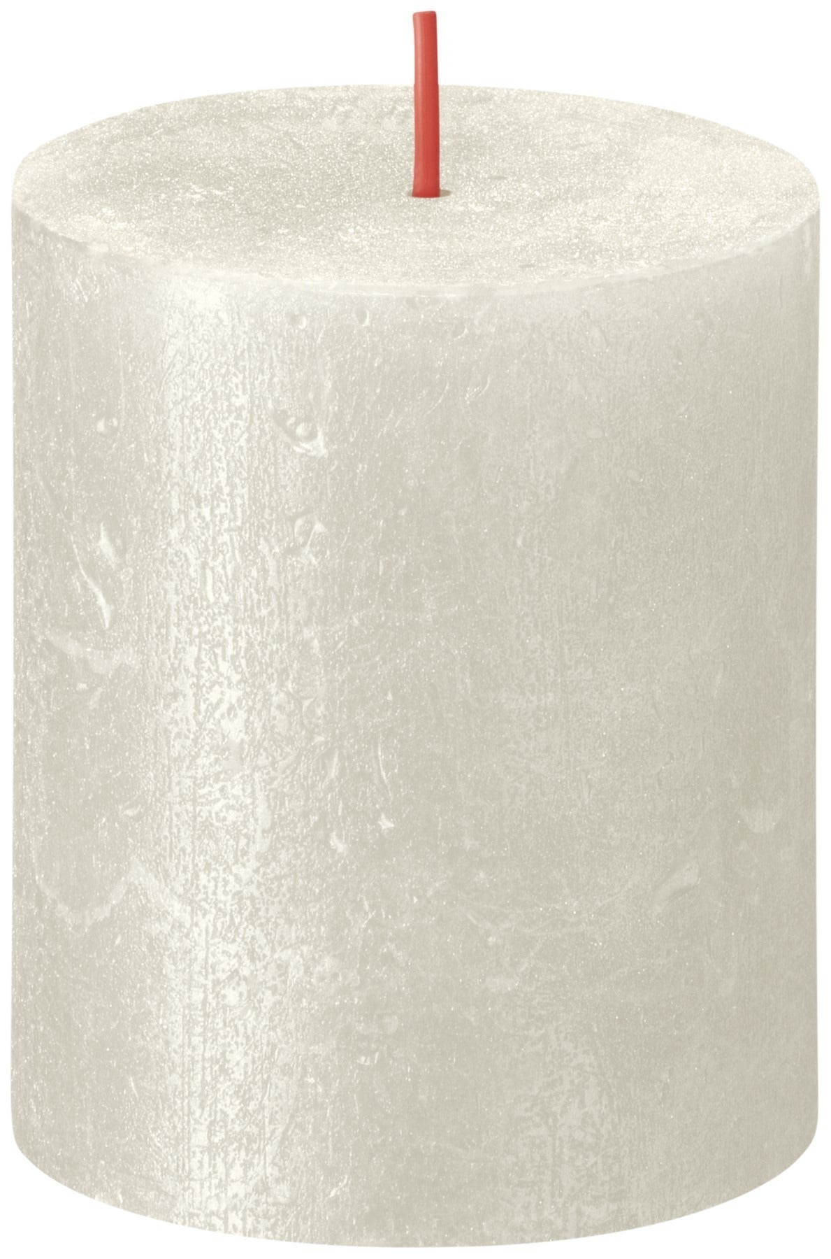 View Ivory Bolsius Rustic Shimmer Metallic Candle 80 x 68mm information