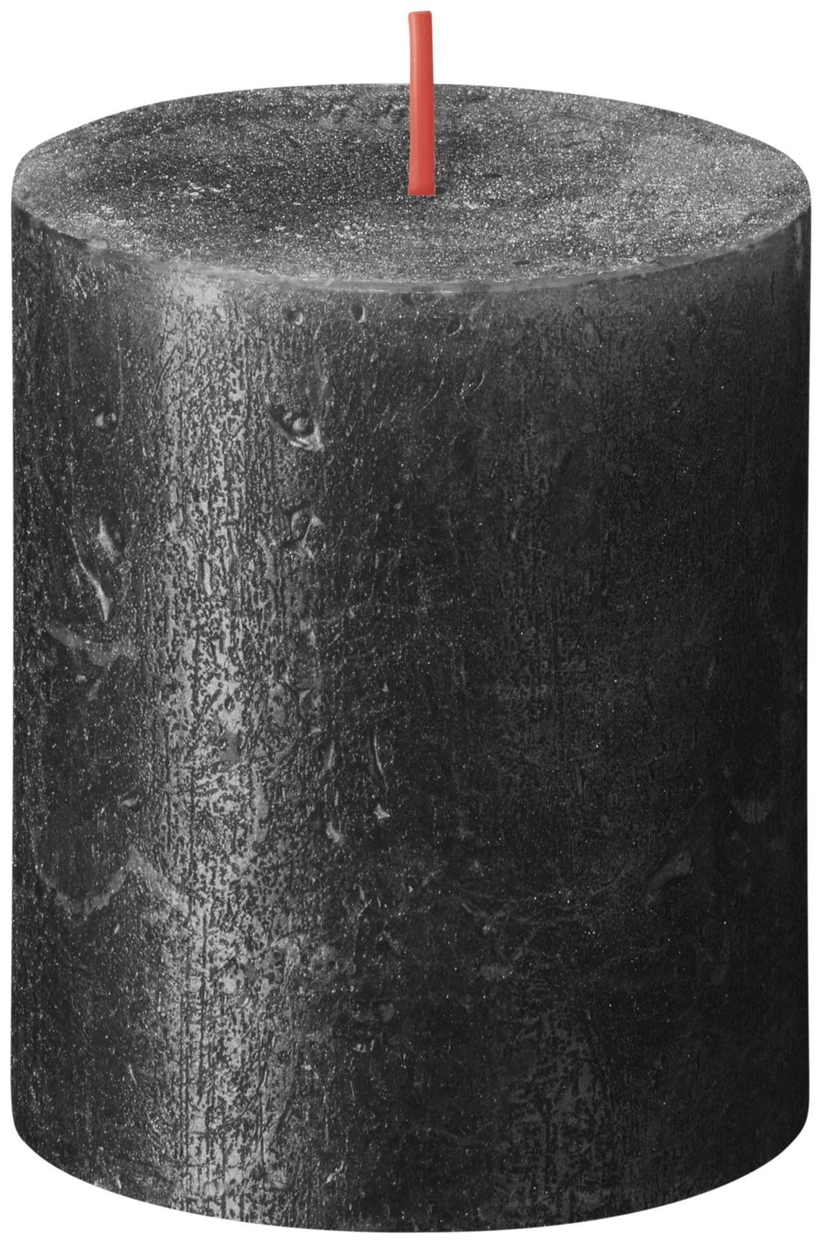 View Anthracite Bolsius Rustic Shimmer Metallic Candle 80 x 68mm information