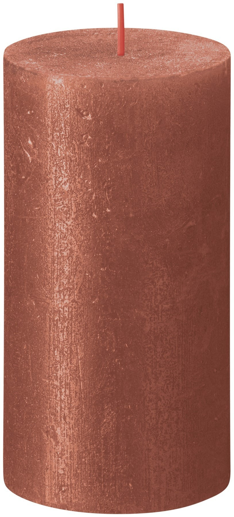 View Amber Bolsius Rustic Shimmer Metallic Candle 130 x 68mm information