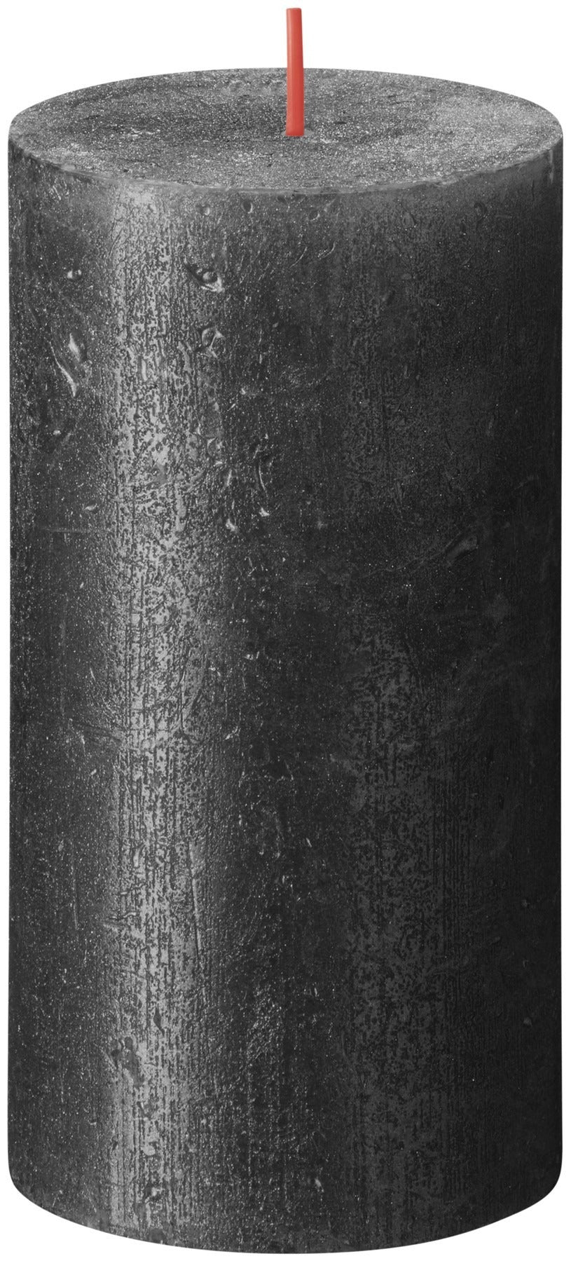View Anthracite Bolsius Rustic Shimmer Metallic Candle 130 x 68mm information