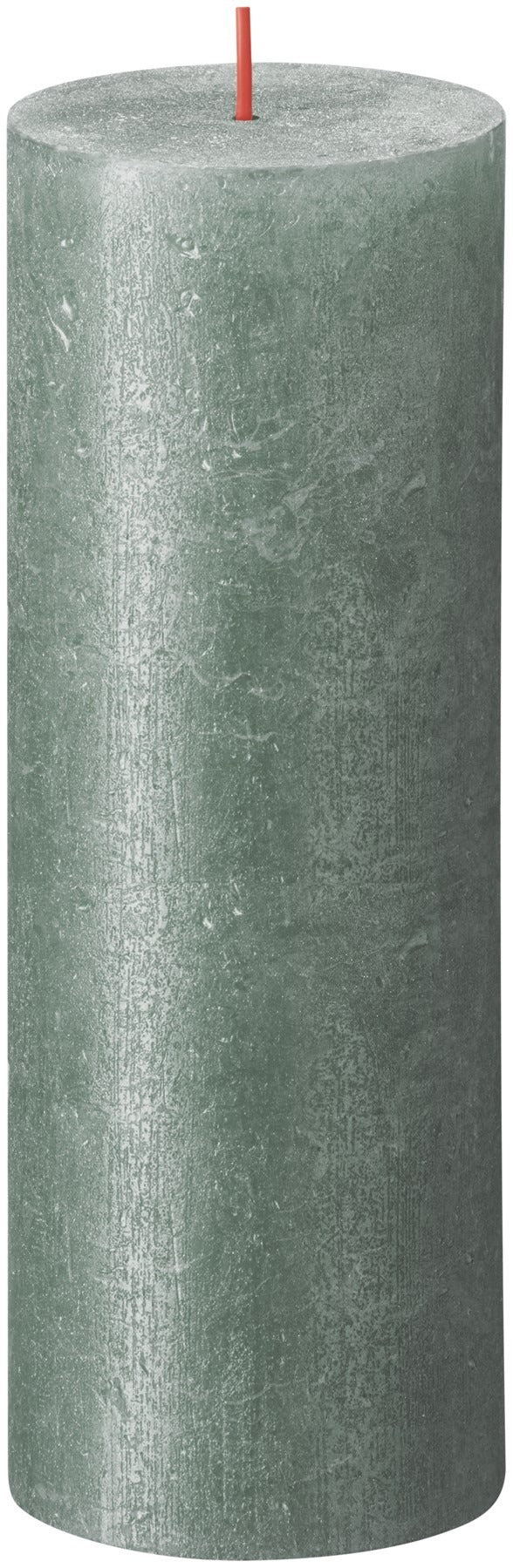 View Blue Bolsius Rustic Shimmer Metallic Candle 190 x 68mm information