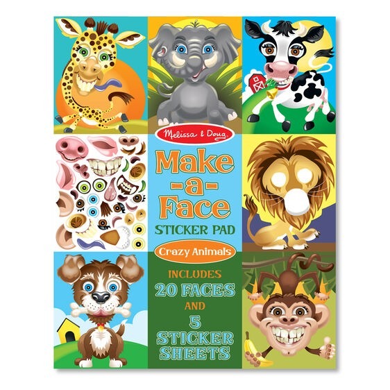 View MakeaFace Reusable Sticker Pad Safari information