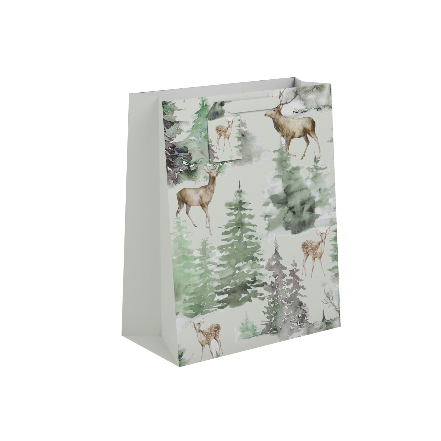 View Traditional Reindeer Gift Bag Large information