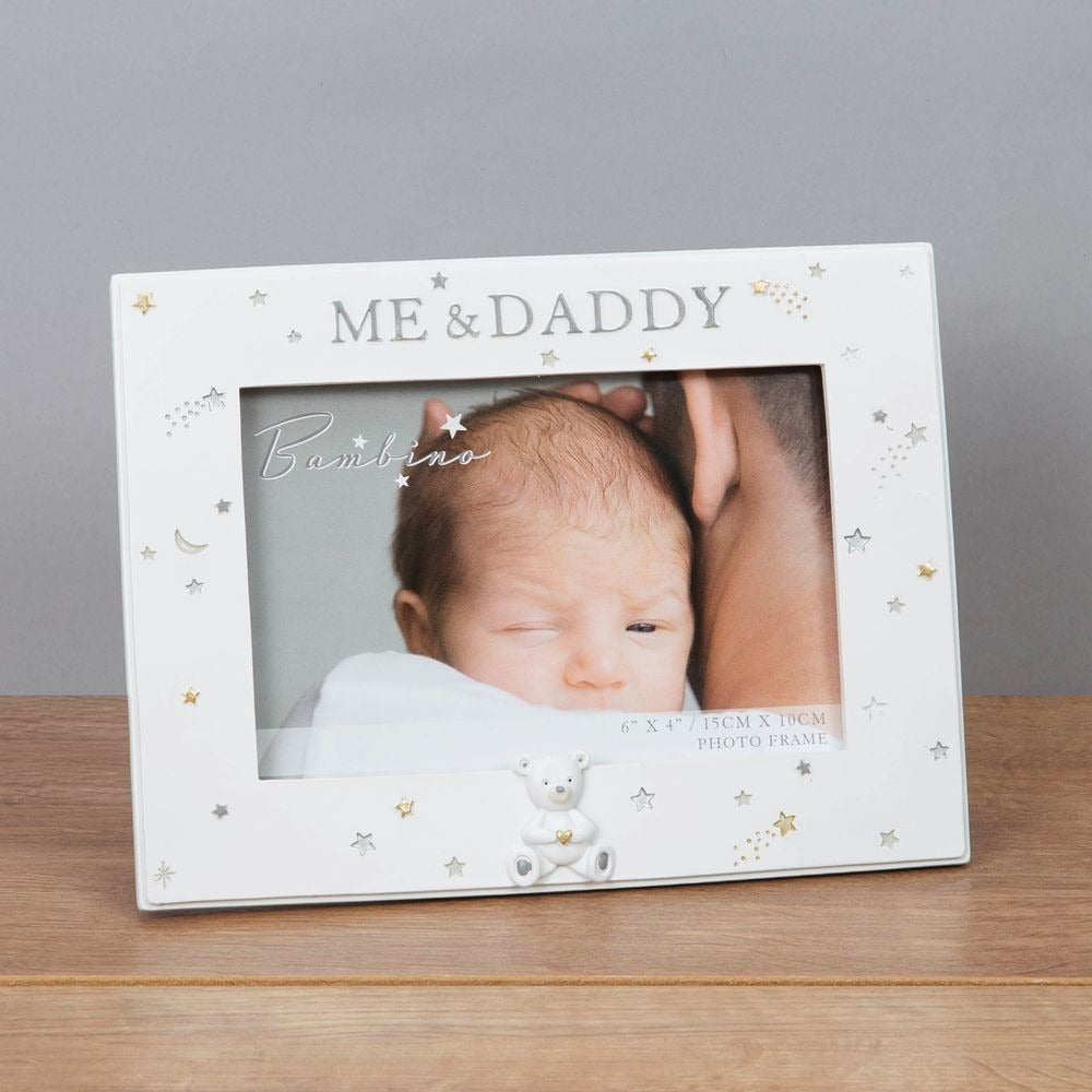 View Bambino Resin Daddy Me Photo Frame 6 x4 information