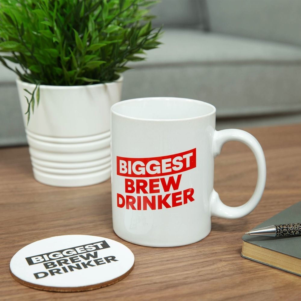 View Oversized Mug Coaster Biggest Brew information