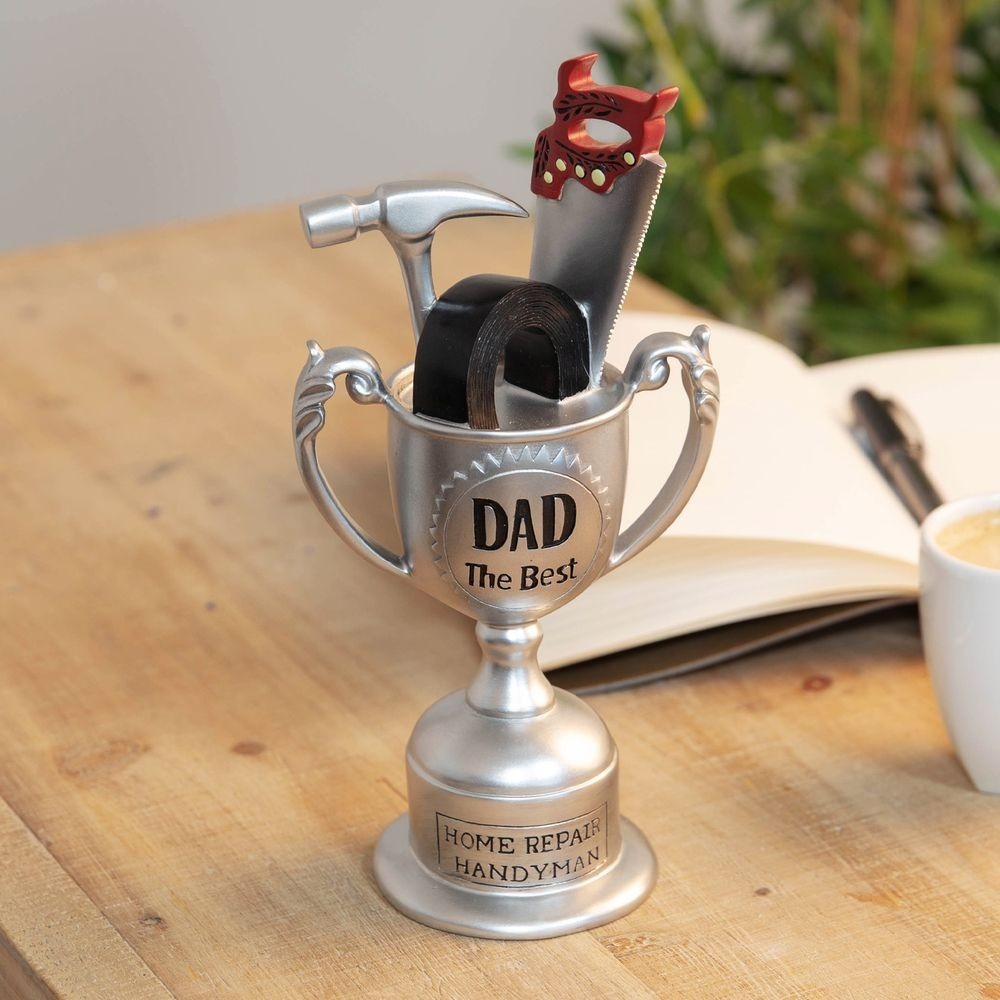View Dad The Best Home Repair Handyman Trophy information