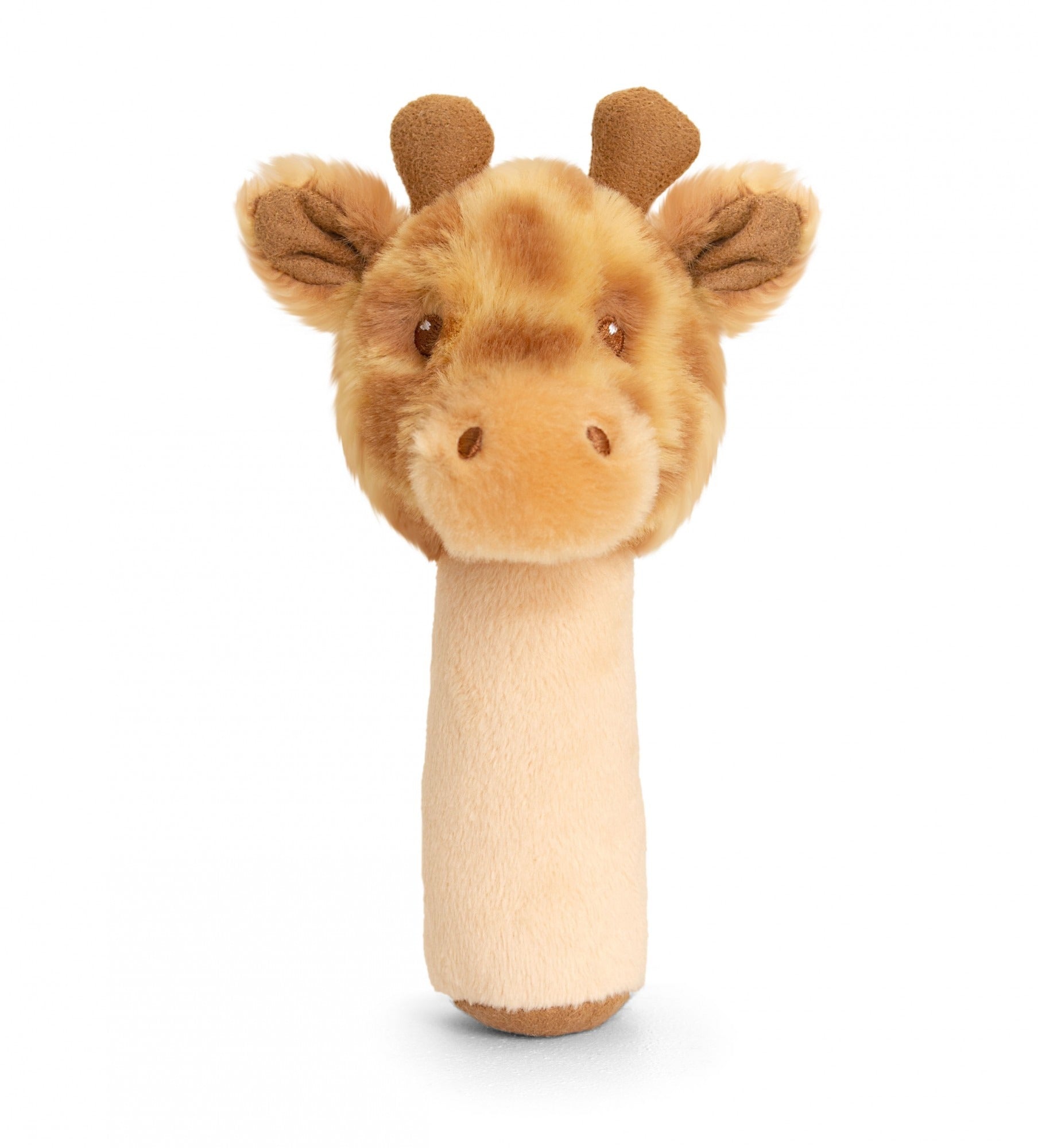 View Keeleco Huggy Giraffe Stick Rattle 14cm information