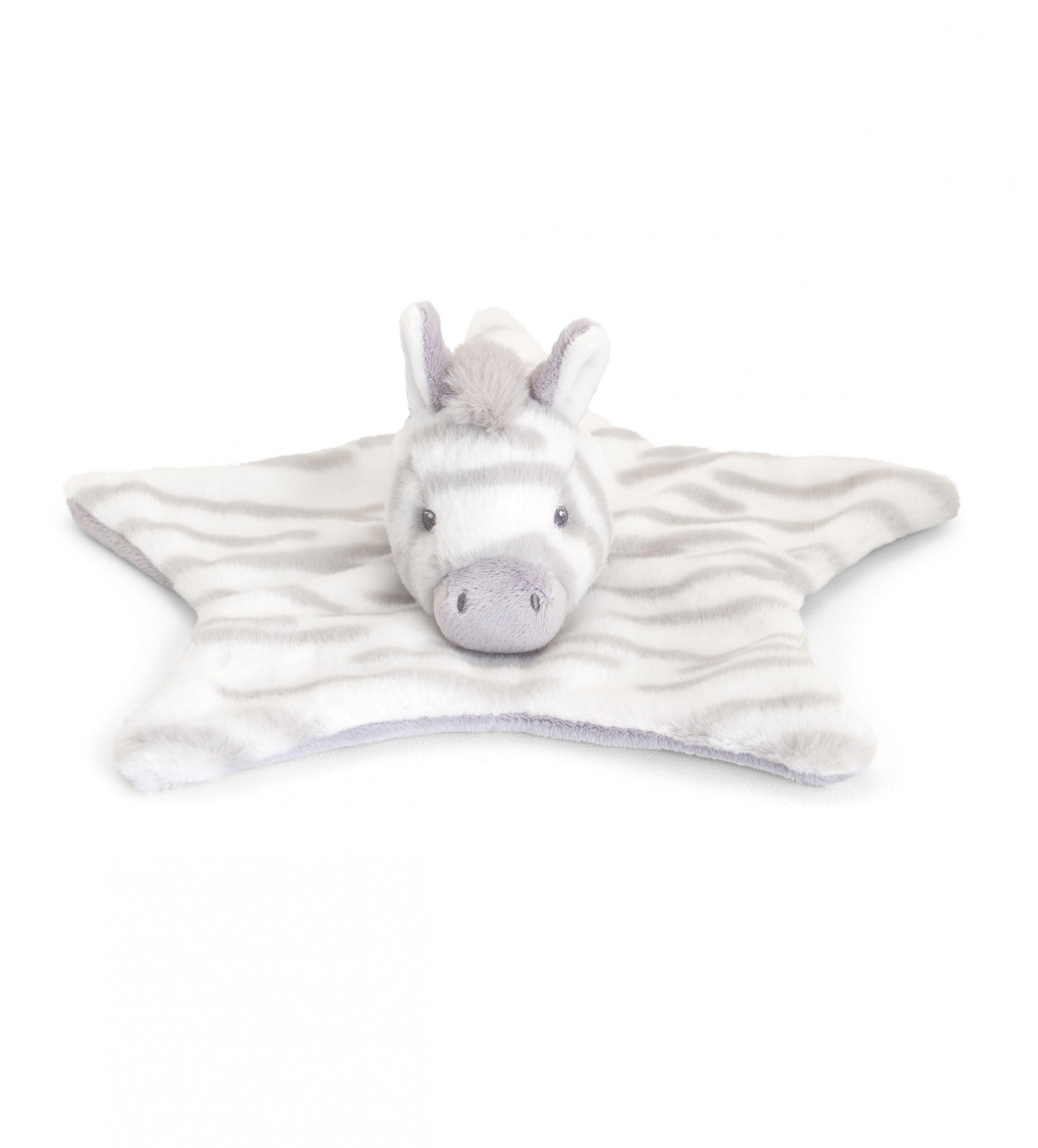 View Keeleco Cuddle Zebra Blanket 32cm information