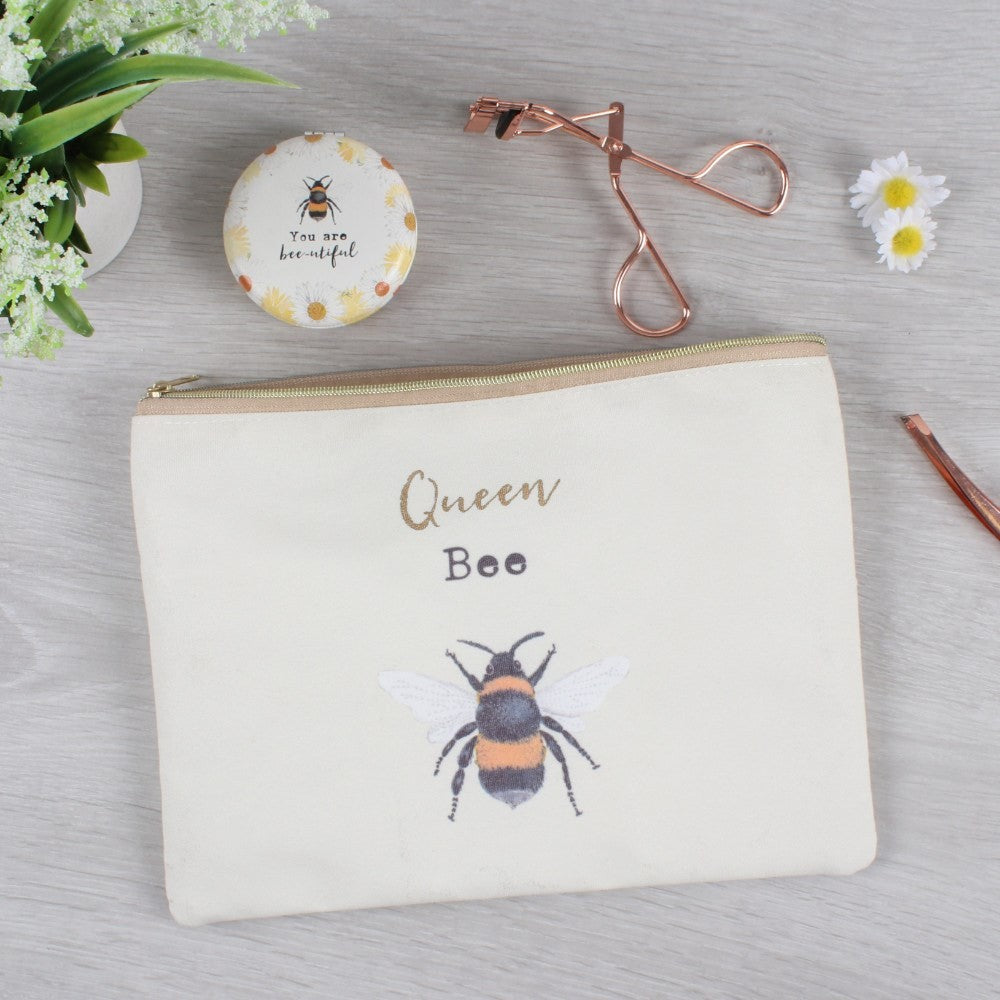 View Queen Bee Makeup Pouch information