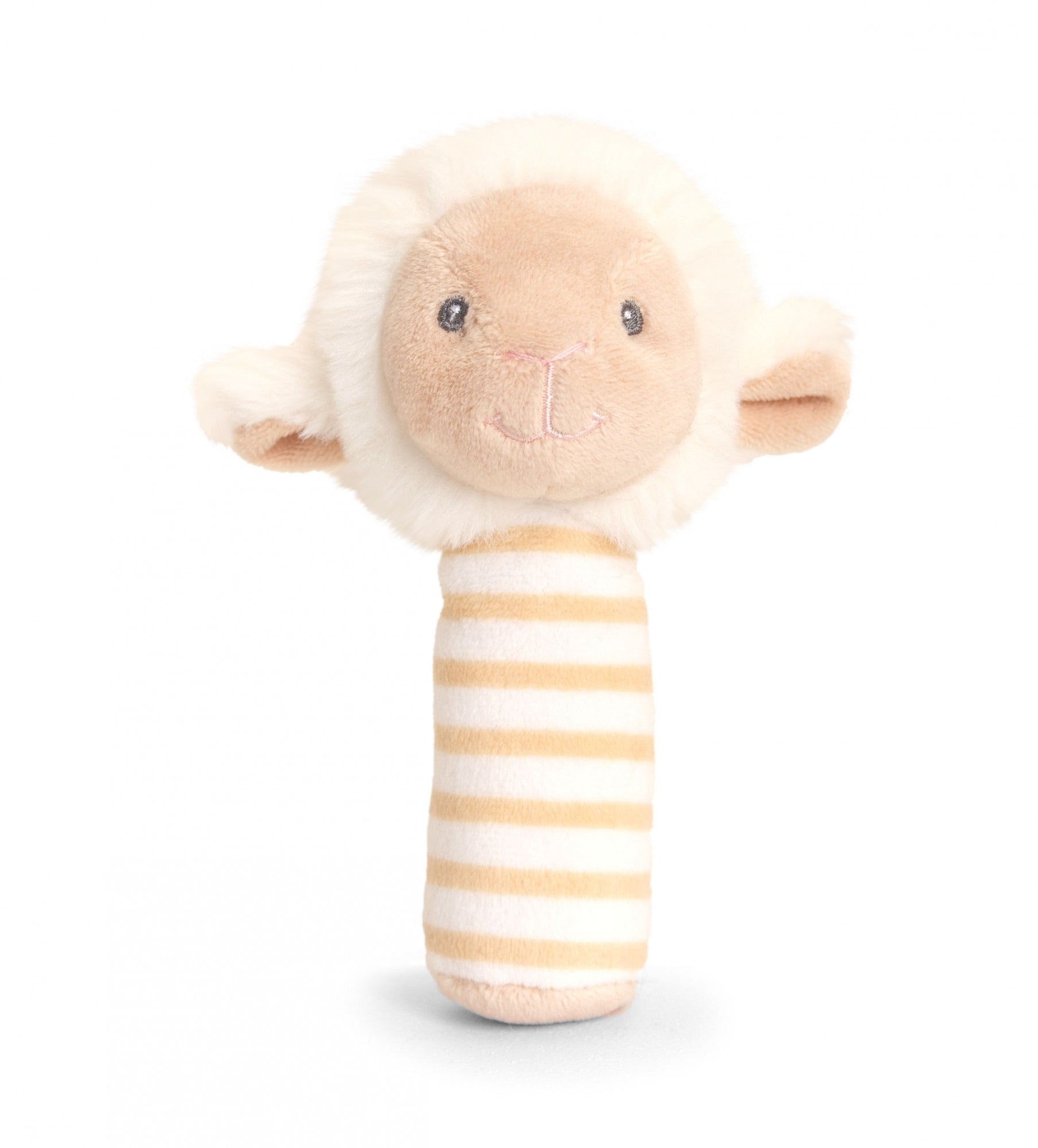 View 14cm Keeleco Lullaby Lamb Stick Rattle information