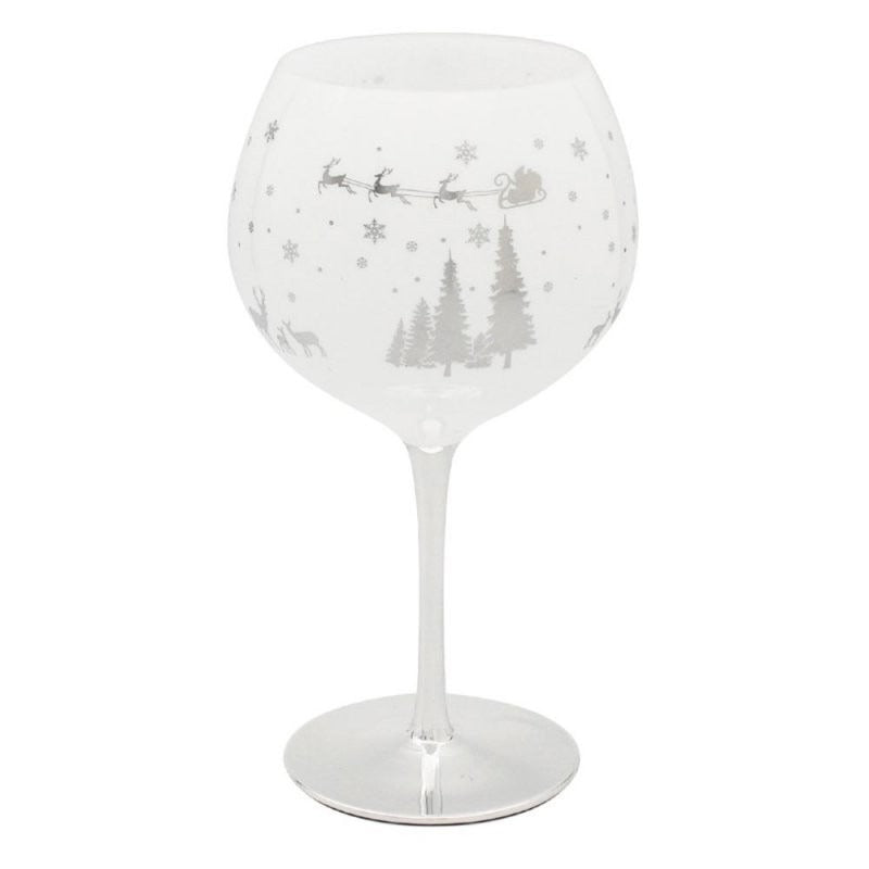 View Christmas Woodland Gin Glass information