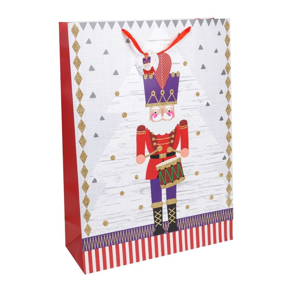 View Large Nutcracker Christmas Gift Bag information