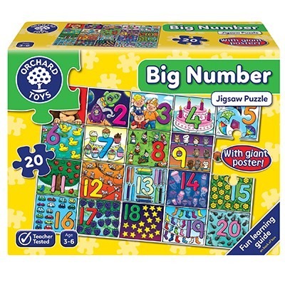 View Big Number Jigsaw Puzzle information