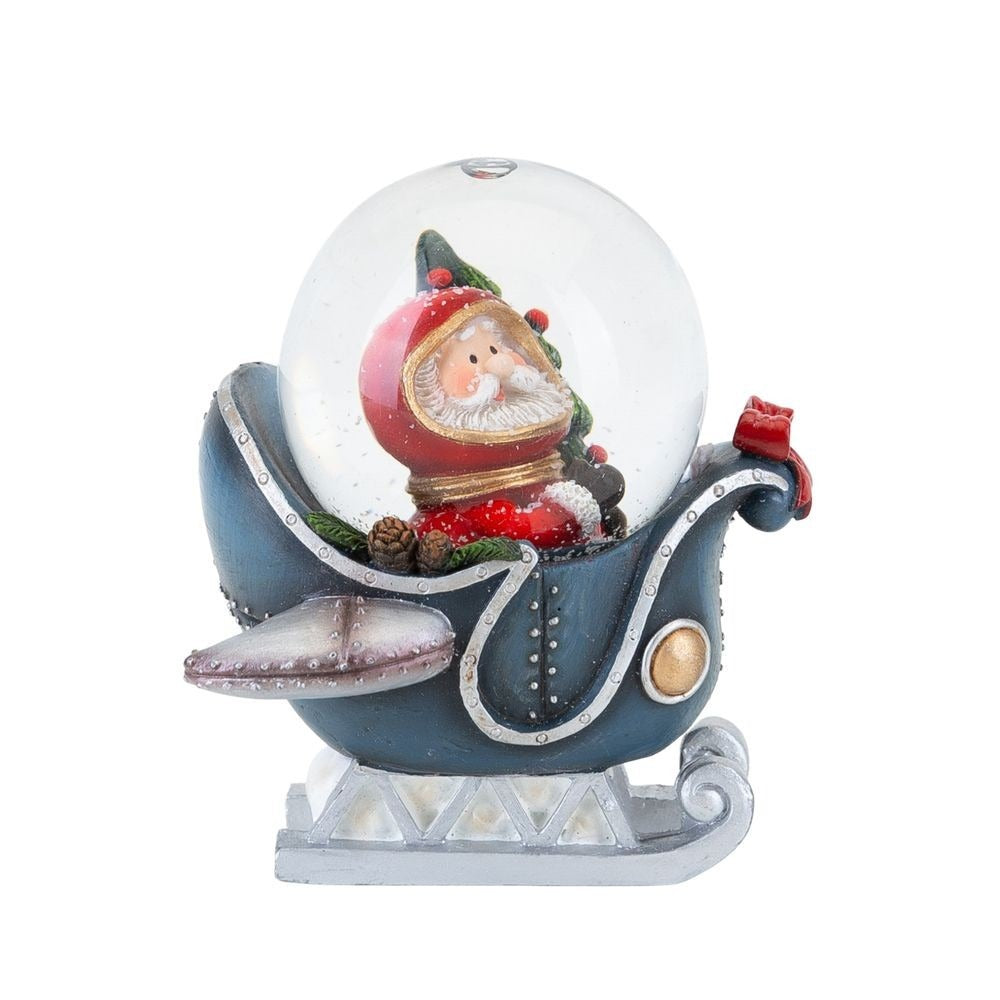 View Santa in His Sleigh Snow Globe information