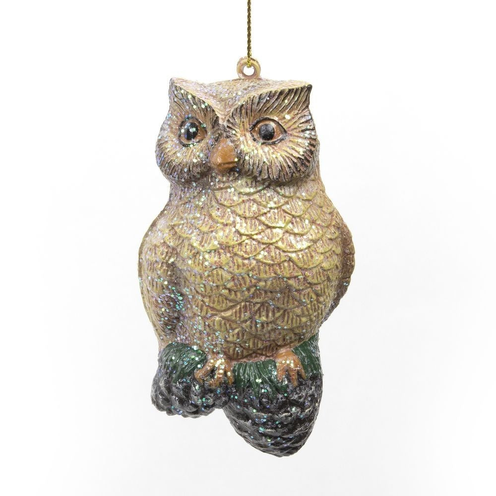 View Handmade Straw Owl Hanging Tree Decoration information