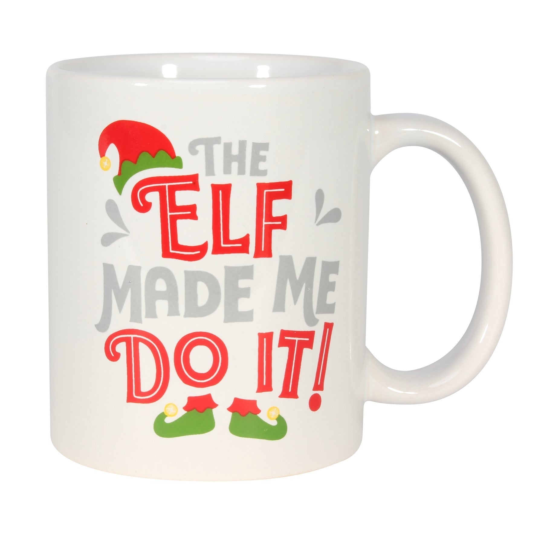 View The Elf Made Me Do It Mug 11oz information