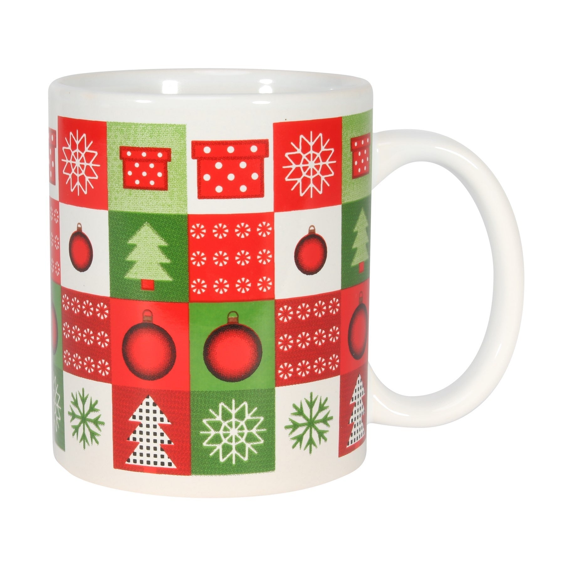 View Crosshatch Christmas Mug 11oz information