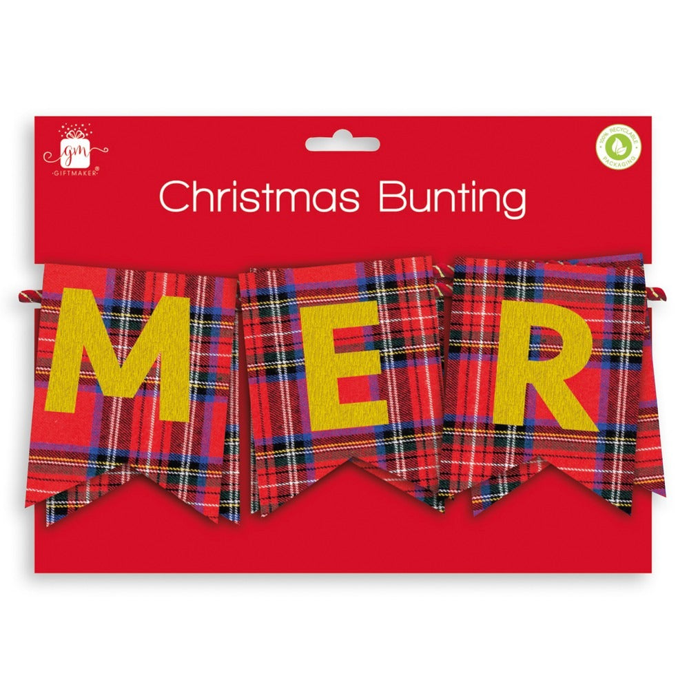 View Fabric Merry Christmas Bunting information