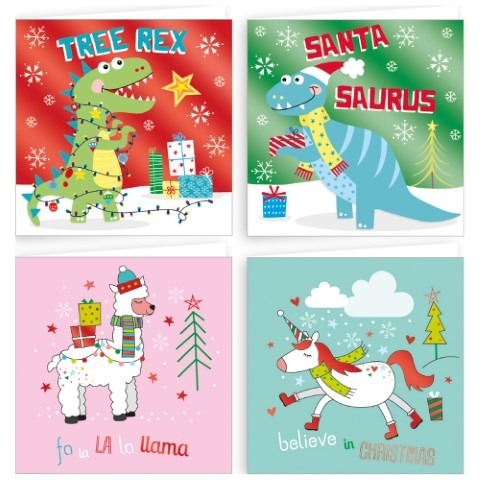 View Character Christmas Cards Pack of 20 information