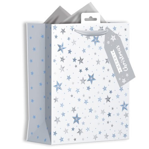 View Medium Shining Star Christmas Gift Bag information