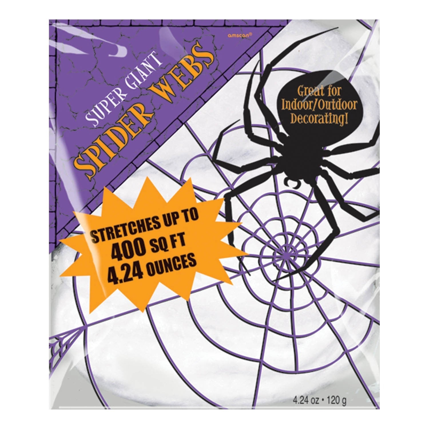View Stretchable Spiders Web 120g information
