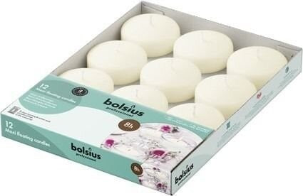 View Bolsius Maxi Ivory Floating Candles x12 information