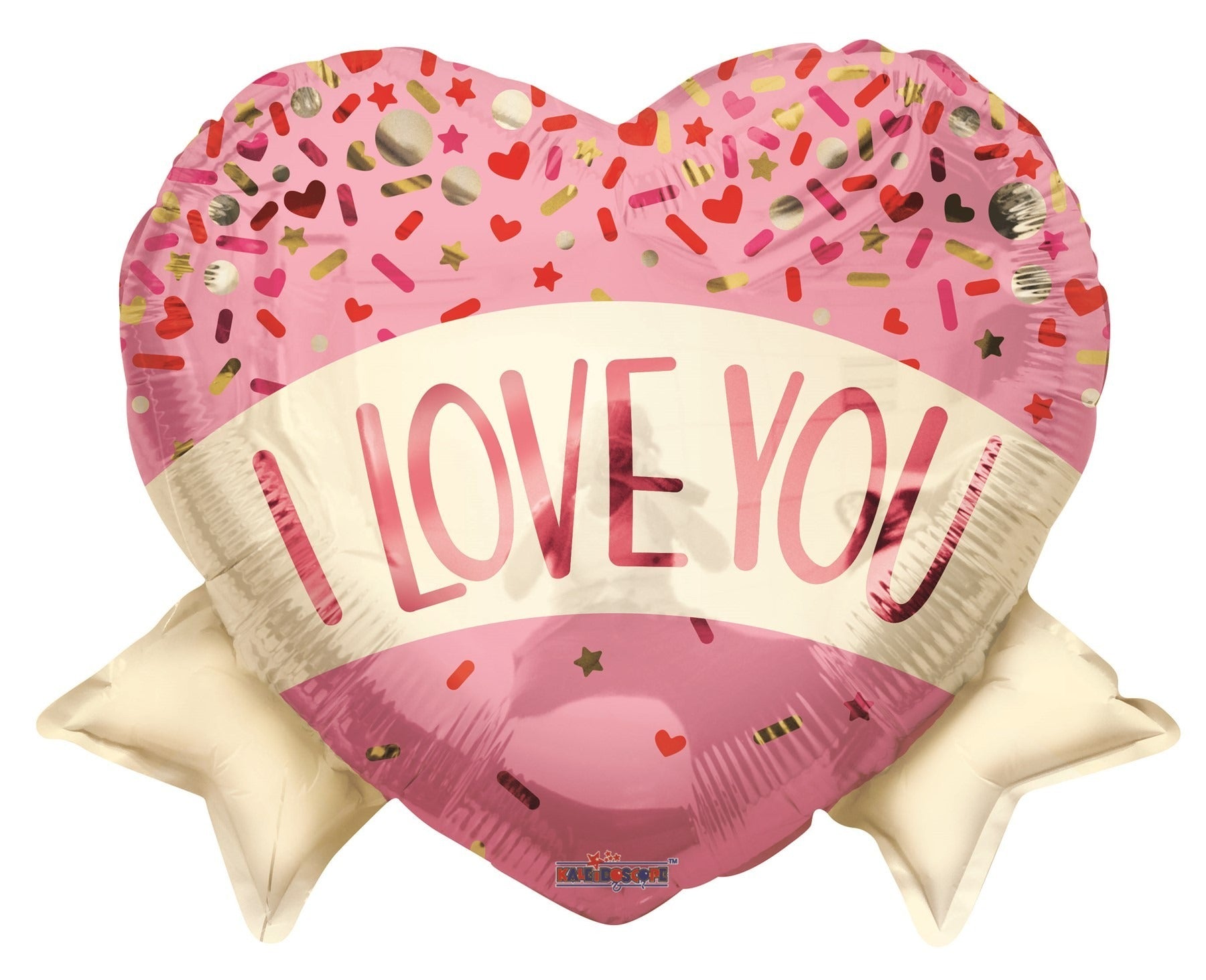 View ECO Balloon Heart Love you Banner Sprinkles 18 Inch information