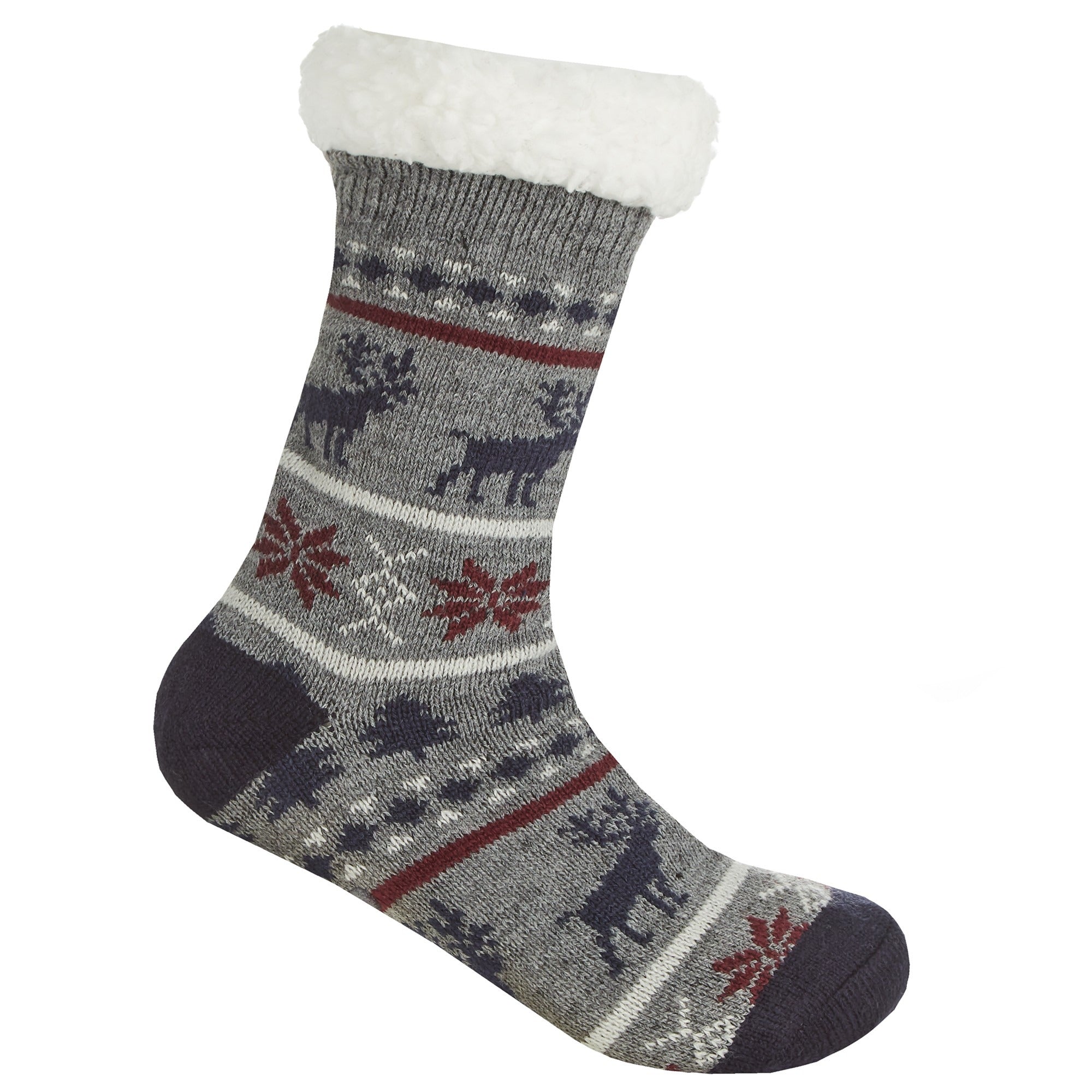 View 4x Boys Fairisle Lounge Sock information