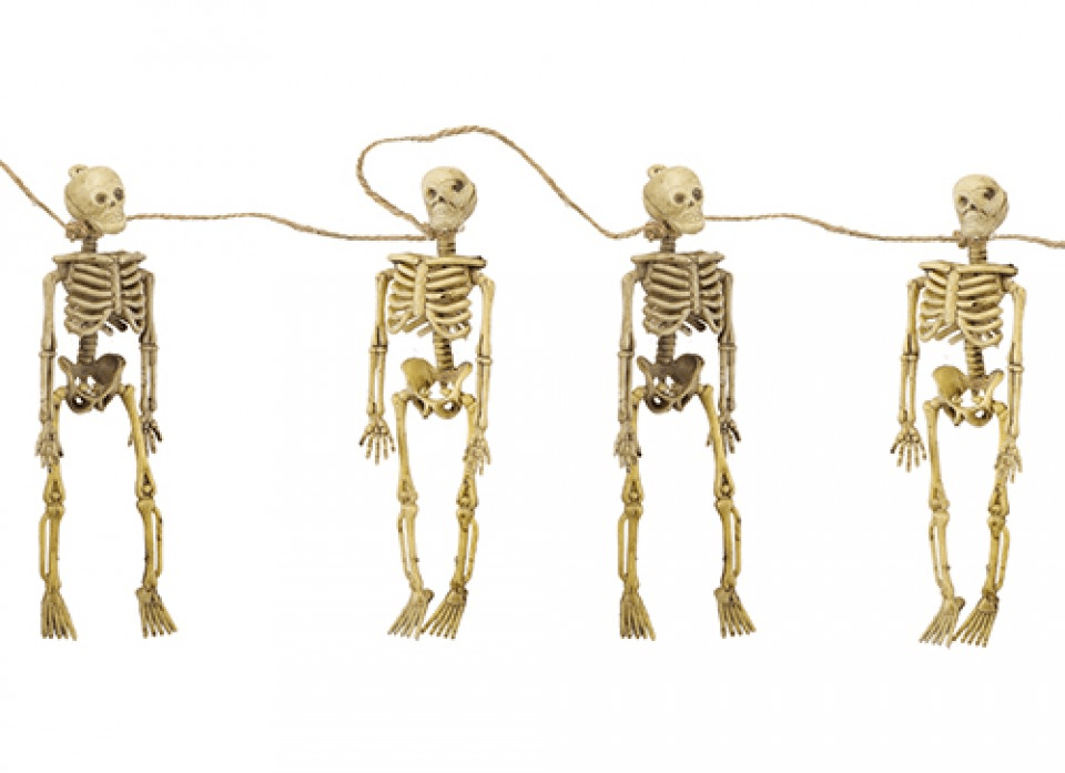 View Hanging Skeleton Garland information