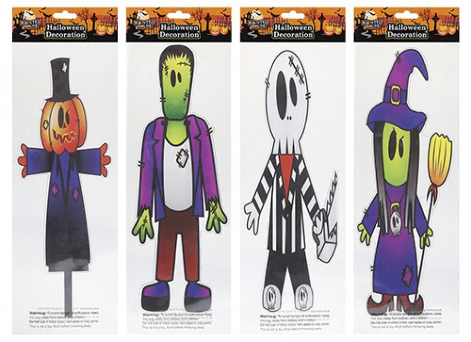 View Halloween Gel Window Stickers Assorted information