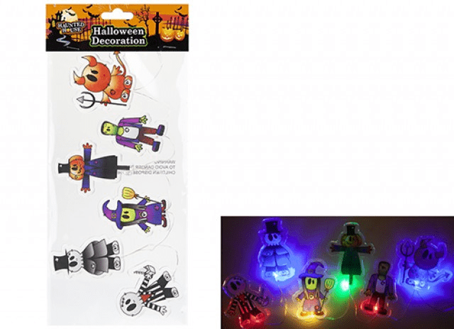 View Halloween Light Up Gel Window Stickers information